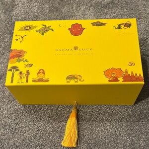 Karma and Luck Yellow Decorative Box